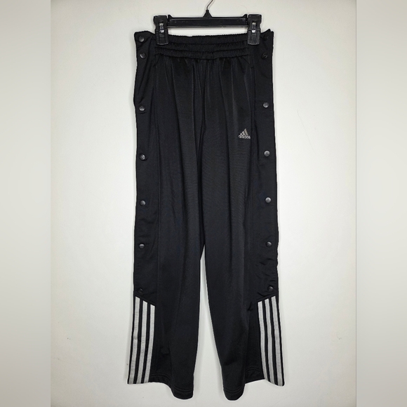 adidas Other - Adidas M 10-12 Kids Black Track Pants with Stripes